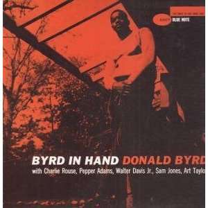 BYRD IN HAND LP (VINYL) FRENCH BLUE NOTE 1985 DONALD BYRD 
