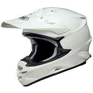  Shoei VFX W Solid Helmet   2X Large/White Automotive