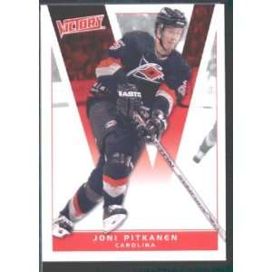 2010/11 Upper Deck Victory Hockey # 27 Joni Pitkanen Hurricanes / NHL 