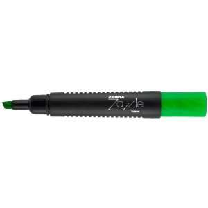   Zazzle Tank Highlighter Pen, Green, 12 Pack (70140)