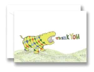   Owl Thank You Note Card Set of 14 by Peter Pauper 