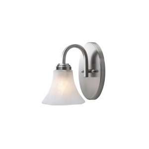 Golden Lighting 7158 BA1PW Accurian 1 Light Wall Sconce in Pewter with 