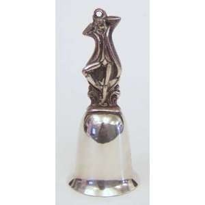  Reed & Barton Christmas Bell Ornament   Ten Lords A 