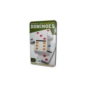    Double Six 24 Color Dot Dominos (Game Essentials) Toys & Games