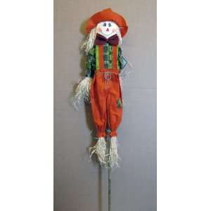   Haunted Hill Designs Scarecrow On A Bamboo Stick 75020