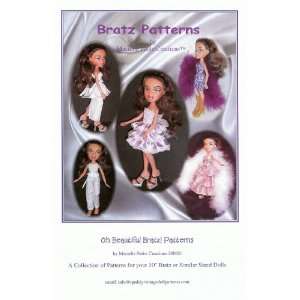   Oh Beautiful Bratz Doll Patterns (9781619796256) Joy Macielle Books