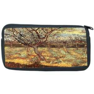  Van Gogh Art Apricot Blossom Trees(2) Neoprene Pencil Case 