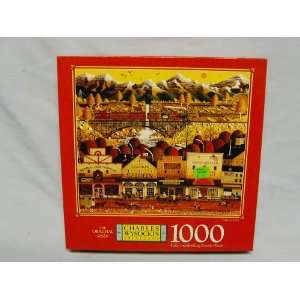  Charles Wysocki 1000 Piece Jigsaw Puzzle Titled, Train to 