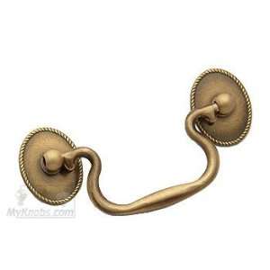  Classic brass georgetowne 3 (76mm) bail pull and rosettes 