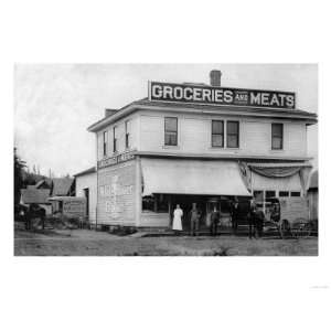   the Grocery and General Store   Lents, OR Giclee Poster Print, 16x12