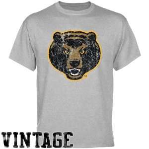  Baylor Bear Shirt  Baylor Bears Ash Distressed Logo T 