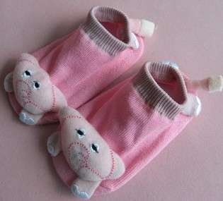 You are bidding 1 Pairs of BUSHA Animal non slip socks for BABY 