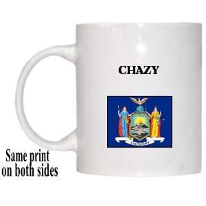  US State Flag   CHAZY, New York (NY) Mug 