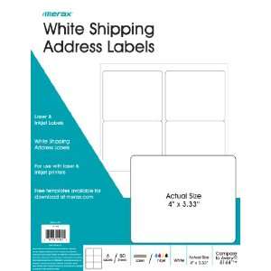   to Avery 5164, 5264, 8164 (50 Sheets 300 Labels)