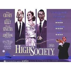  High Society (British Quad Movie Poster) 
