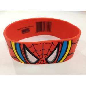  Marvel Spiderman Red Rubber Bracelet 