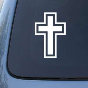 CROSS CHRITIAN JESUS GOD   Car, Truck, Notebook, Vinyl Decal Sticker 