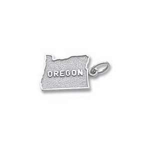  Oregon Charm   Sterling Silver Jewelry