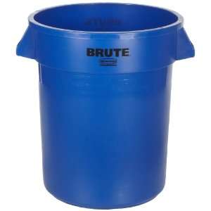   Waste Container without Lid, Legend Brute, Round, 22.88 Height, Red