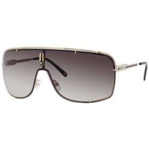   Carrera 20 Gold / Brown Gray Gradient Lens Sunglasses 