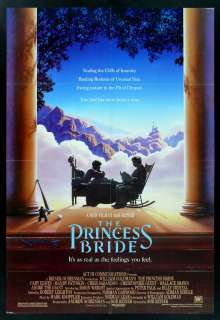THE PRINCESS BRIDE * 1SH ORIG MOVIE POSTER 1987  