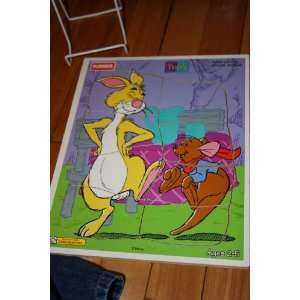   Pooh Show Wood Style Puzzle in Tray (8 piece puzzle) 