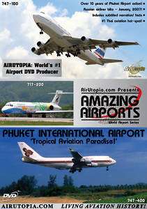 PHUKET INTERNATIONAL AIRPORT Video DVD NEW  