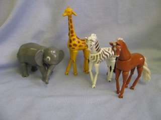 Revell Toy Circus animals Giraffe, Horse, Elephant, Zebra  