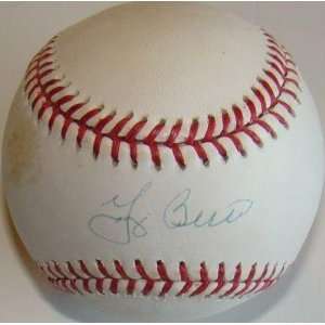 Yogi Berra Autographed Baseball   Autographed Baseballs 
