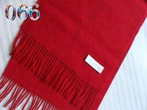 vogue chic womens 2ply king soft Cashmere wool Scarf Shawl solid red 