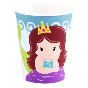  Mermaids 9 oz. Paper Cups (8) Party Supplies Toys & Games