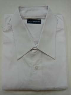 NWT JOHN ASHFORD WHITE DRESS SHIRT 15/15.5/16.5 32/33  