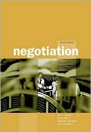 Negotiation, (0072432551), Roy J. Lewicki, Textbooks   