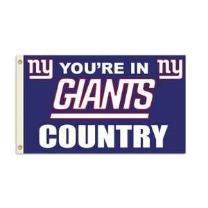  New York Giants flags   Youre in Giants Country + Helmet 