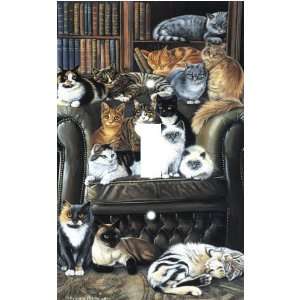  Cat Couch Decorative Switchplate Cover