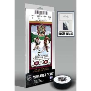  2011 Heritage Classic Mini Mega Ticket   Canadiens vs 