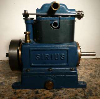 vintage STUART SIRIUS model live steam engine 2 cylinder  