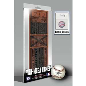  1941 MLB All Star Game Mini Mega Ticket   Detroit Tigers 