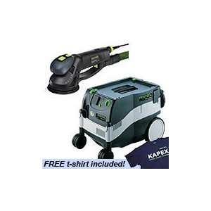   in Dual Mode Sander + CT 22 E 5.8 Gallon HEPA Mobile Dust Extractor