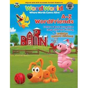    WordWorld A Z WordFriends (0805219140208) WordWorld Books