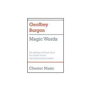  Geoffrey Burgon Magic Words