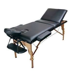   Wood Portable Massage Table For Body Worker Energy Healer Salon Tattoo