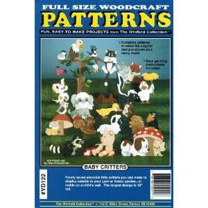   Baby Cartoon Animal Critters Woodworking Plans Arts, Crafts & Sewing