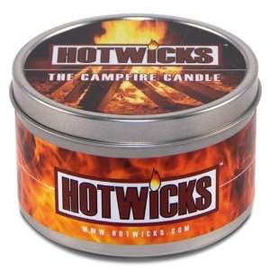  CAMPFIRE SCENTED CANDLE by HOTWICKS (8oz Tin)