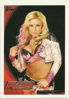NATALYA #61 2010 WWE Topps card DIVA HART DYNASTY  