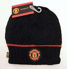 Manchester United FC Soccer NEW BEANIE Cap Knit Hat Football MUFC 