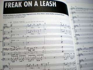 This is KORN FOLLOW THE LEADER JAPAN BAND SCORE BOOK w/vocal,guitar 