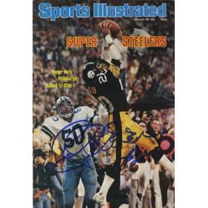  13x19 Rocky Bleier Sports Illustrated Autograph Poster  1 