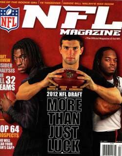 2012 Football Draft issue with Robert Griffin III, Andrew Luck and 
