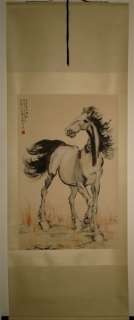 Chinese beautiful scroll painting Xu Beihong 129  